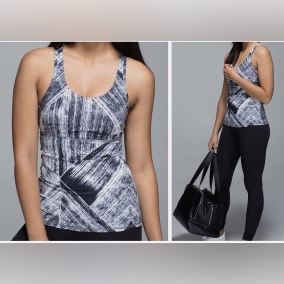 Lululemon Cross back Tank PTP 13" Size 4 - Picture 6 of 6
